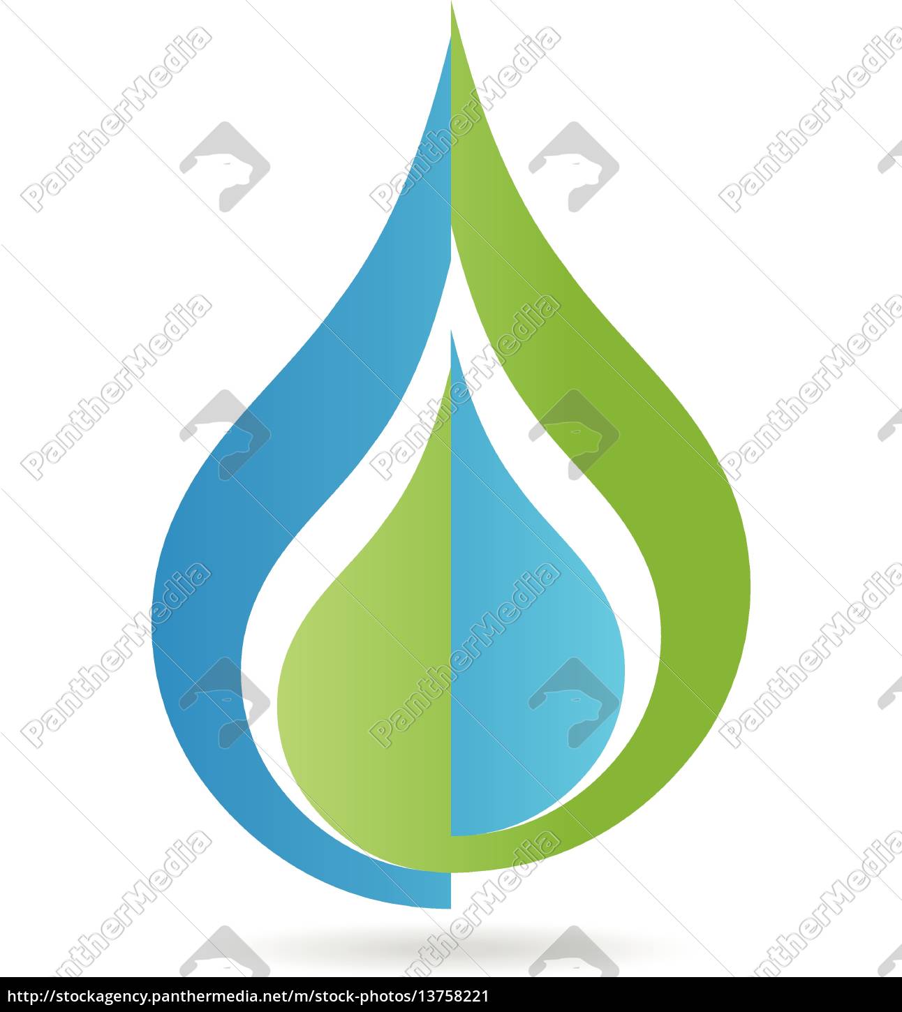 Logo Wassertropfen Tropfen Wasser Lizenzfreies Bild 13758221 Bildagentur Panthermedia