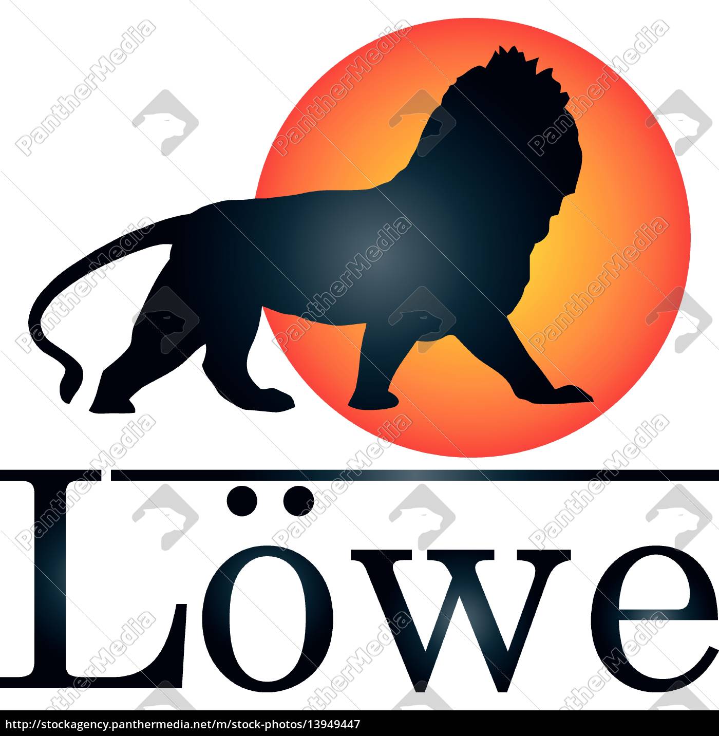 Lowe Logo Sonne Tier Lizenzfreies Bild Bildagentur Panthermedia