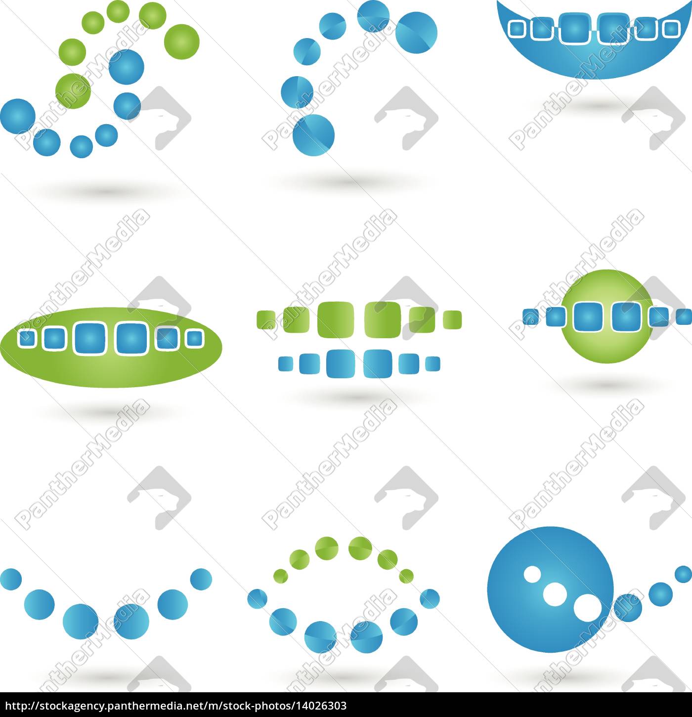 Zahnarzt Logos Sammlung Zahnmedizin Lizenzfreies Bild Bildagentur Panthermedia