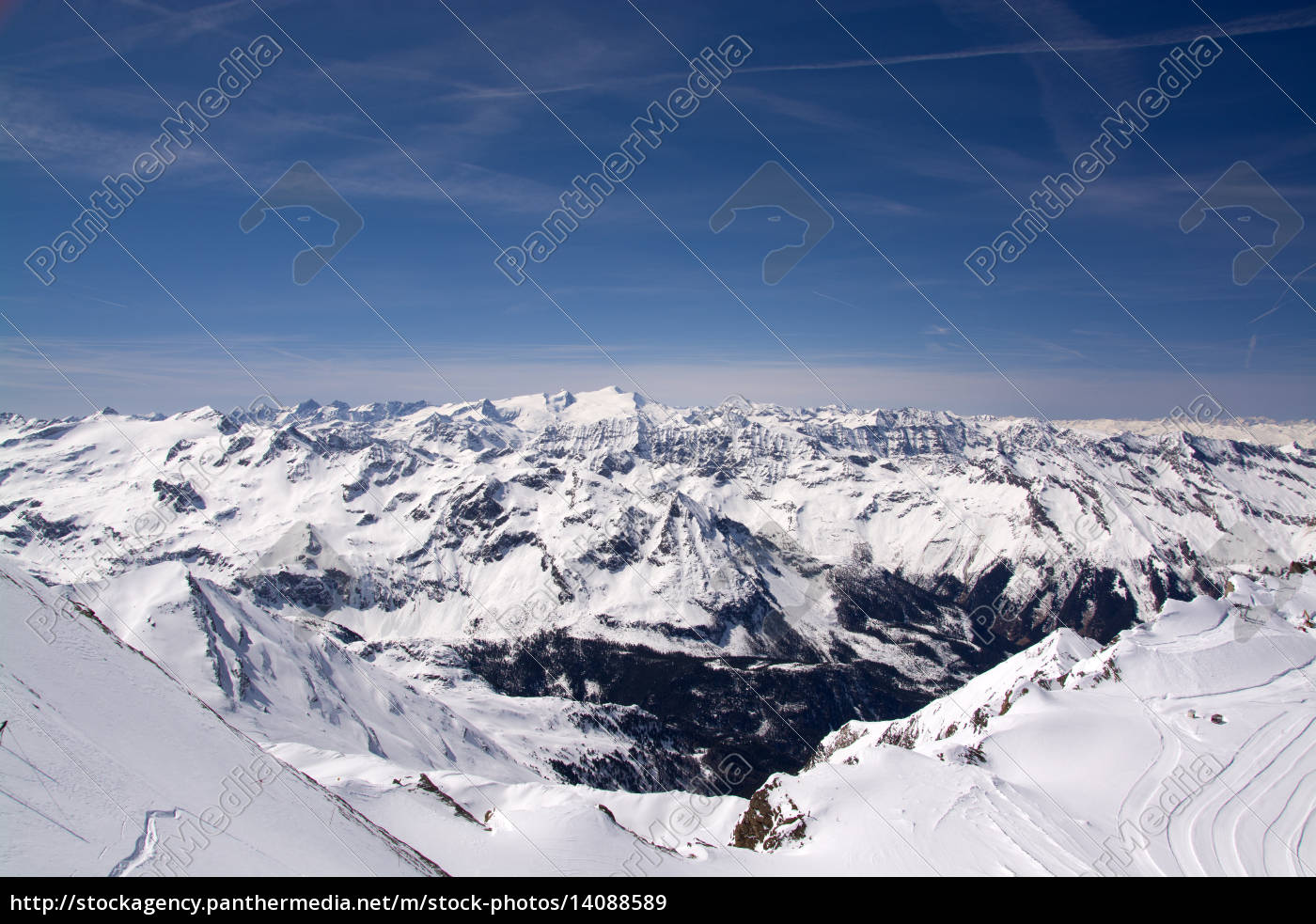 Alpenpanorama Österreich Lizenzfreies Bild 14088589 Bildagentur