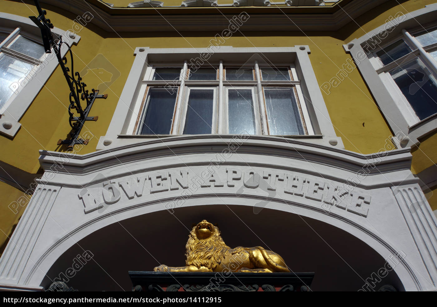 Baudenkmal in der historischen Altstadt Wismar Stockfoto 14112915