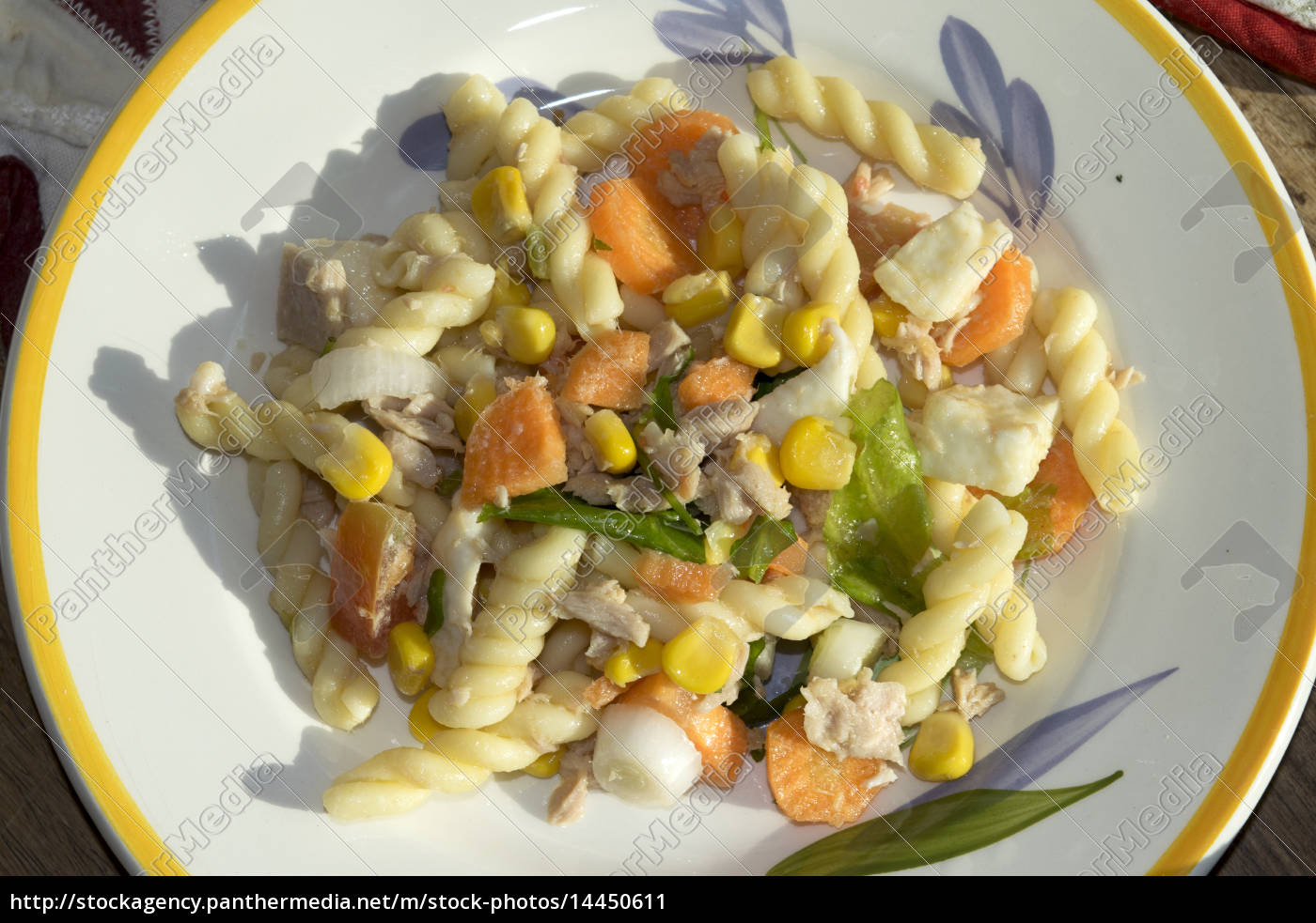 vegetarische kalte pasta - Lizenzfreies Bild - #14450611 | Bildagentur ...