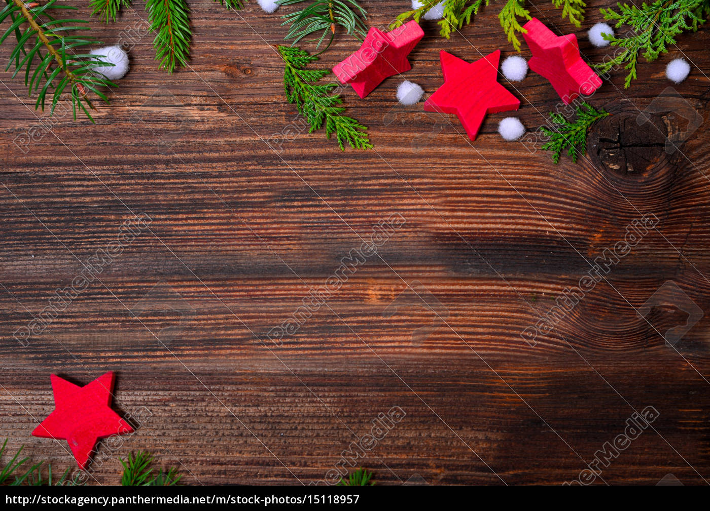Weihnachten Holz Hintergrund Sterne Lizenzfreies Bild 15118957 
