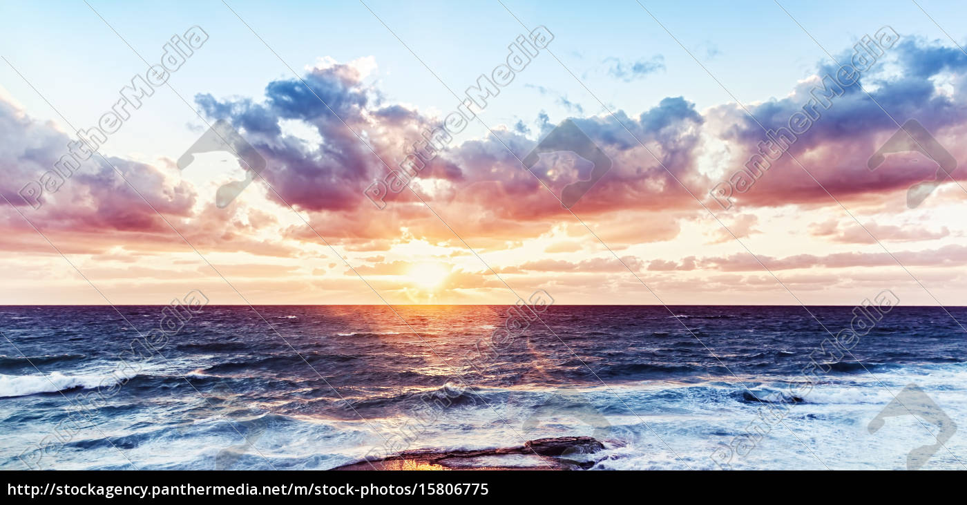 Schone Landschaft Meer Stockfoto 15806775 Bildagentur Panthermedia