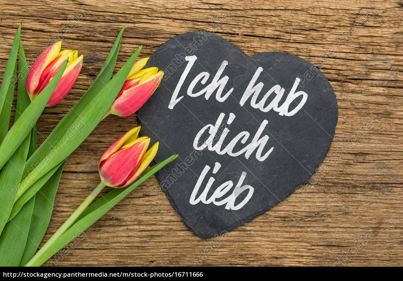 Ich hab dich lieb Stock Photo 16711666 Bildagentur PantherMedia