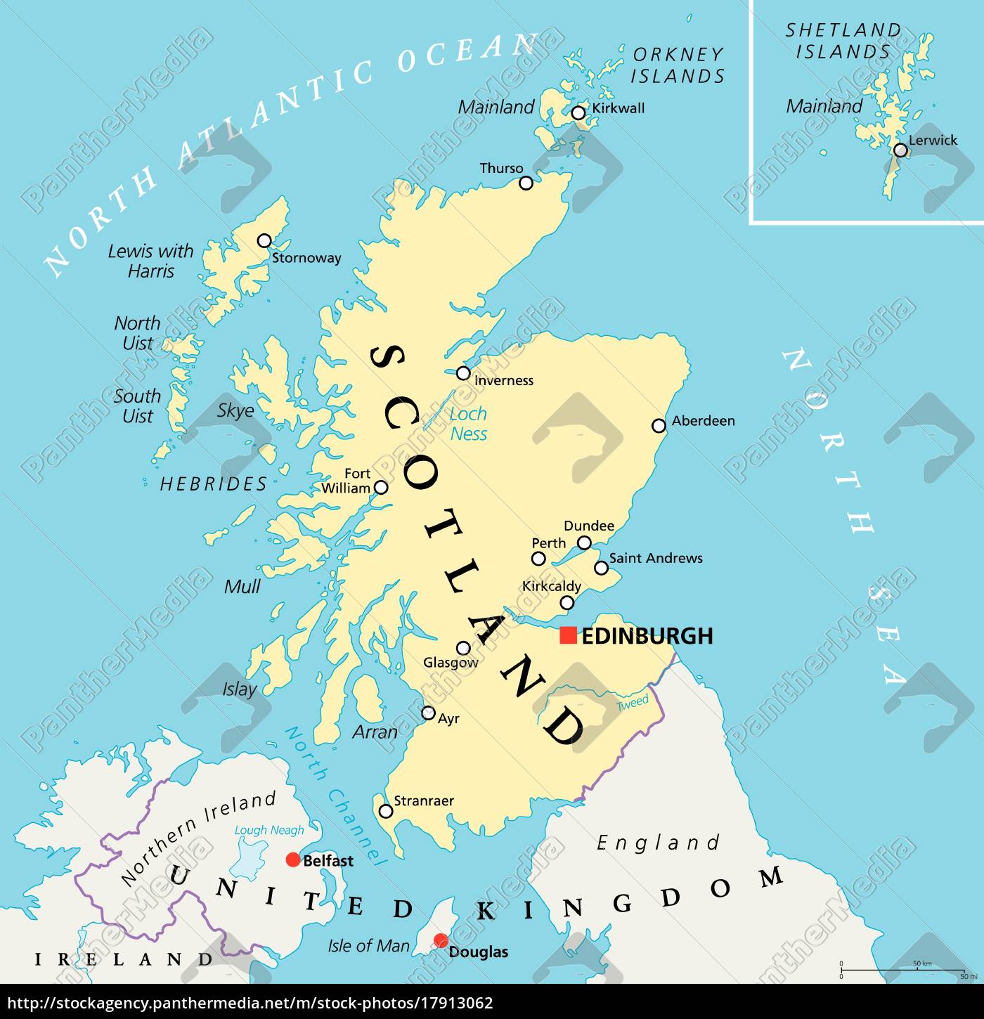 Grenze Schottland England Karte / Scotland The Brave
