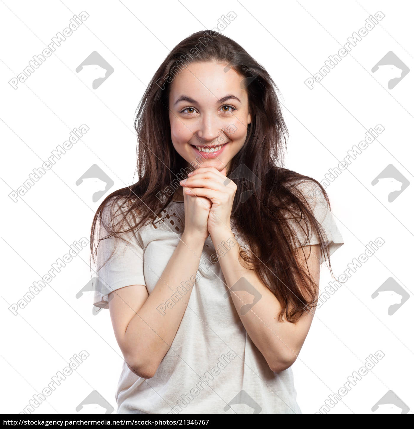süßes lächeln Stockfoto 21346767 Bildagentur PantherMedia