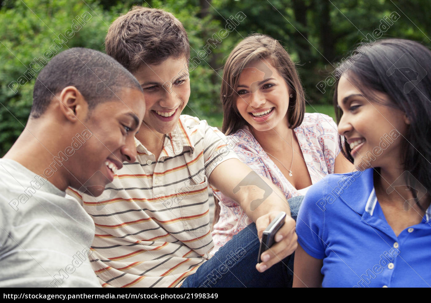 Teenager Freunde Verbringen Zeit Zusammen Stockfoto 21998349 Bildagentur Panthermedia