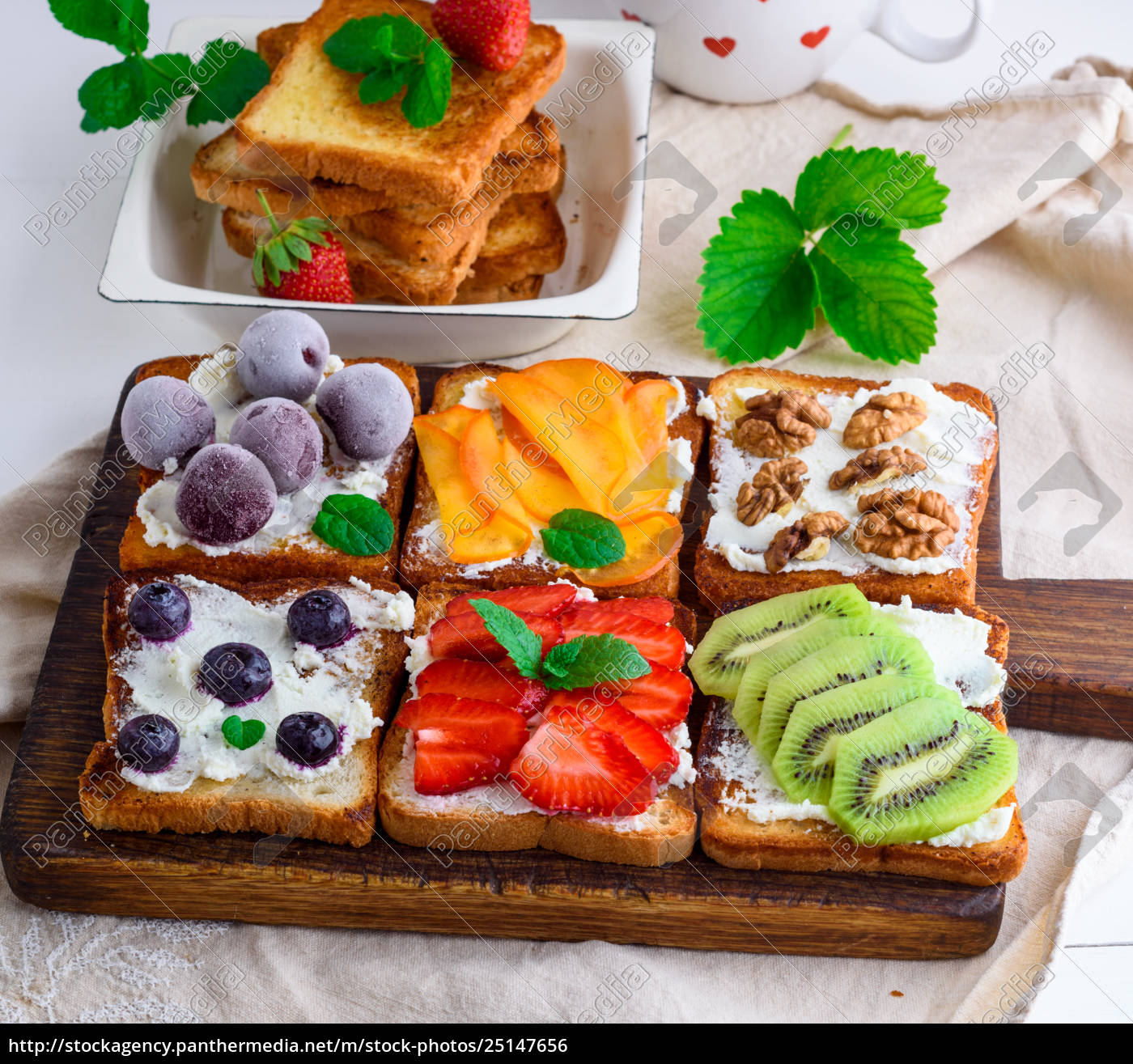 französische toast mit weichkäse - Lizenzfreies Foto - #25147656 ...