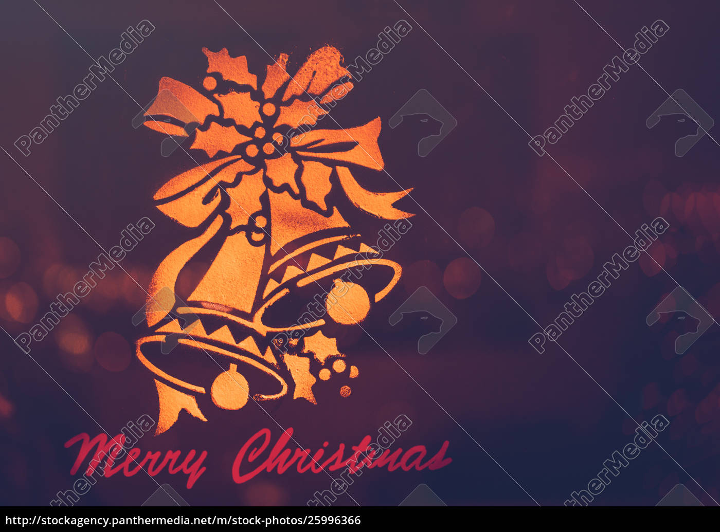 Frohe Weihnachten Grußkarte Hintergrund Stock Photo 25996366