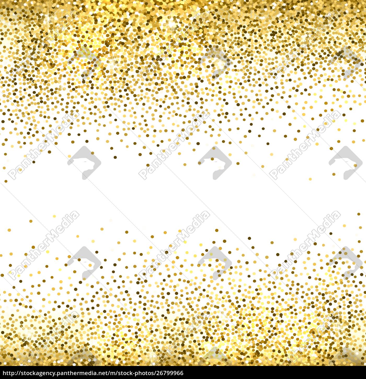 Gold Glitzer Hintergrund Gold Funkelt Auf Weissem Stockfoto 26799966 Bildagentur Panthermedia