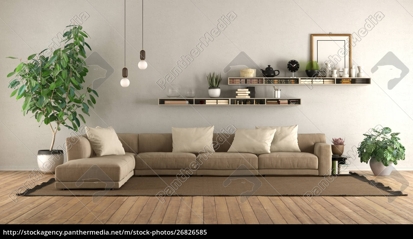 stockfoto 26826585 - modernes wohnzimmer mit sofa