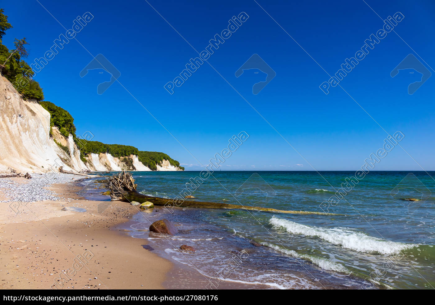 Ostseeküste auf der Insel Rügen in Deutschland Lizenzfreies Foto 27080176 Bildagentur