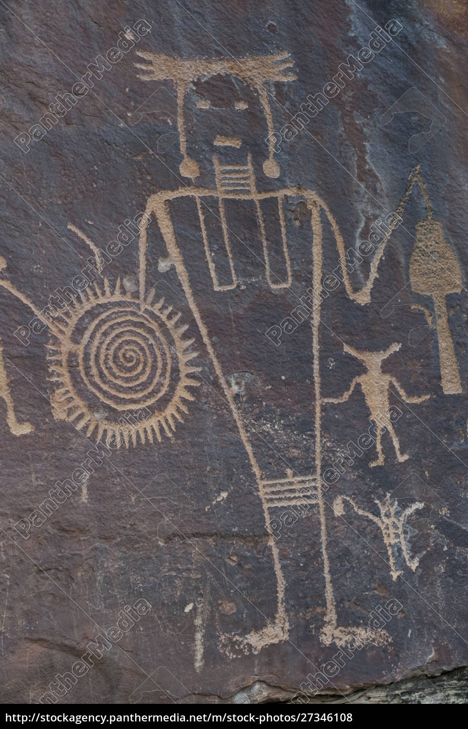 usa-utah-antike-petroglyphen-im-dinosaur-national-lizenzfreies-foto