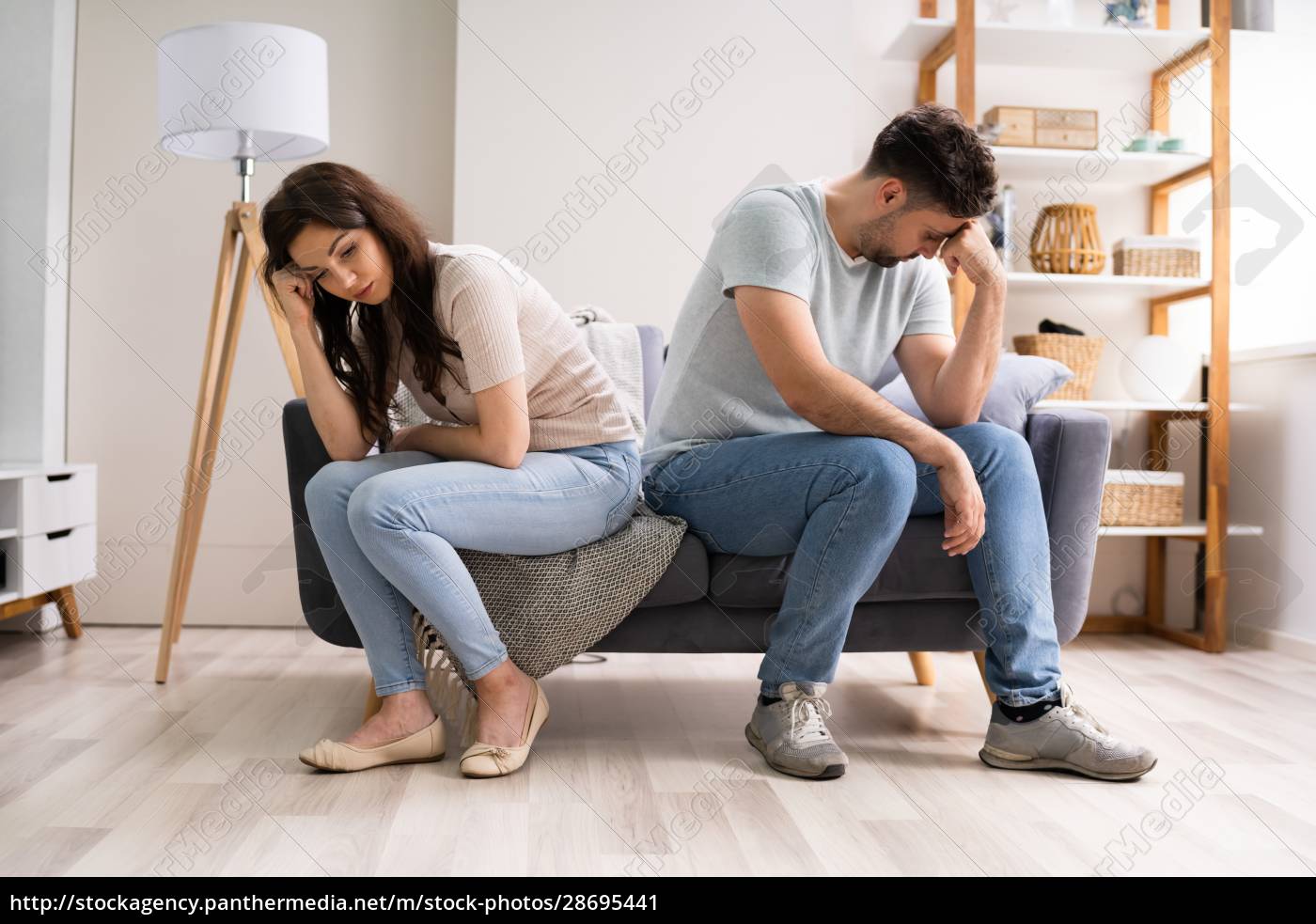 Traurige Paar Familie Probleme Stockfoto 28695441 Bildagentur